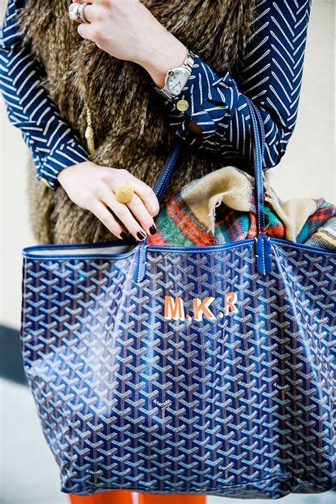 goyard monogramming|cost of personalized goyard tote.